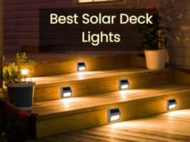 Best Solar Deck Lights For Steps, Garden & Pathways