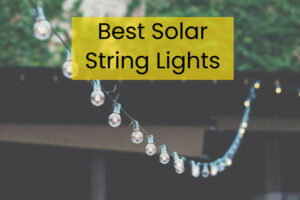 Best Solar String Lights For Garden, Outdoors