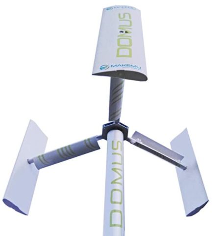 MAKEMU DOMUS Vertical Wind Turbine