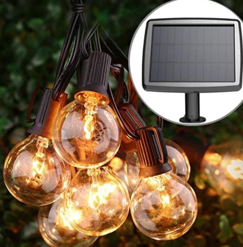 PERFECTDAY Solar String Lights for Garden