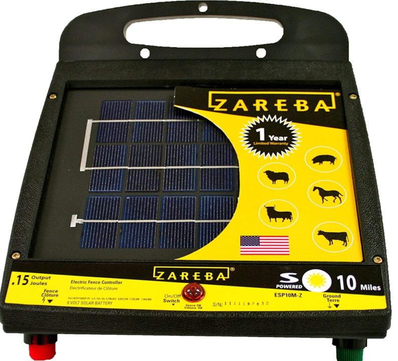 Zareba ESP10M-Z Solar Fence Charger